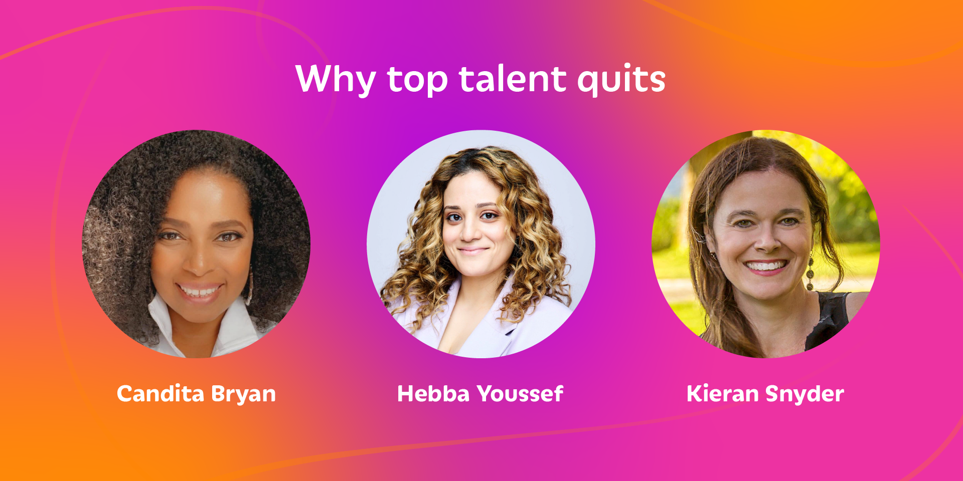 Why top talent quits