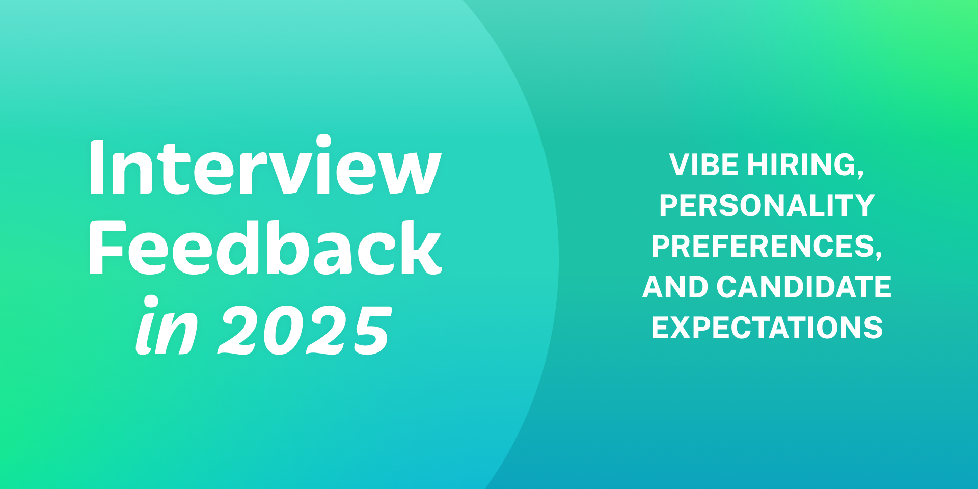Hiring decisions come down to vibes rather than skills